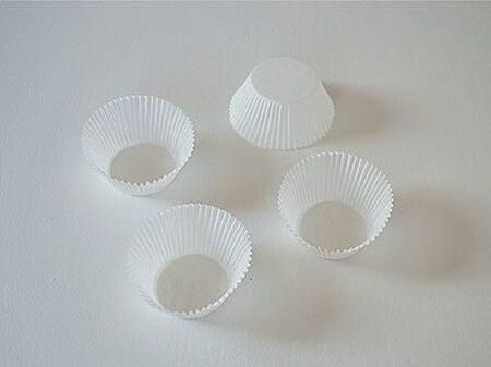 Тарталетка бумажная 50*35,100шт, белая